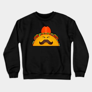 Taco hat Crewneck Sweatshirt